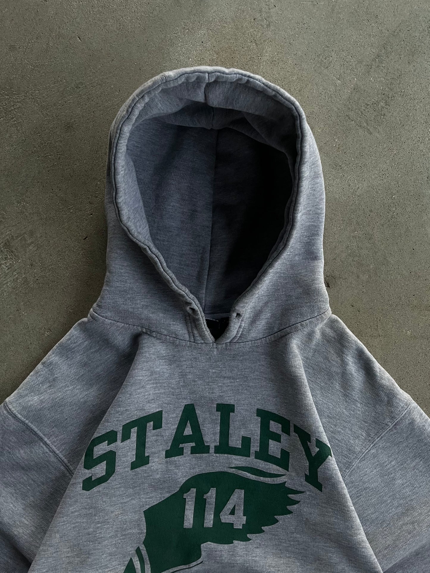 Vintage Russell Athletic Style Track Hoodie - M