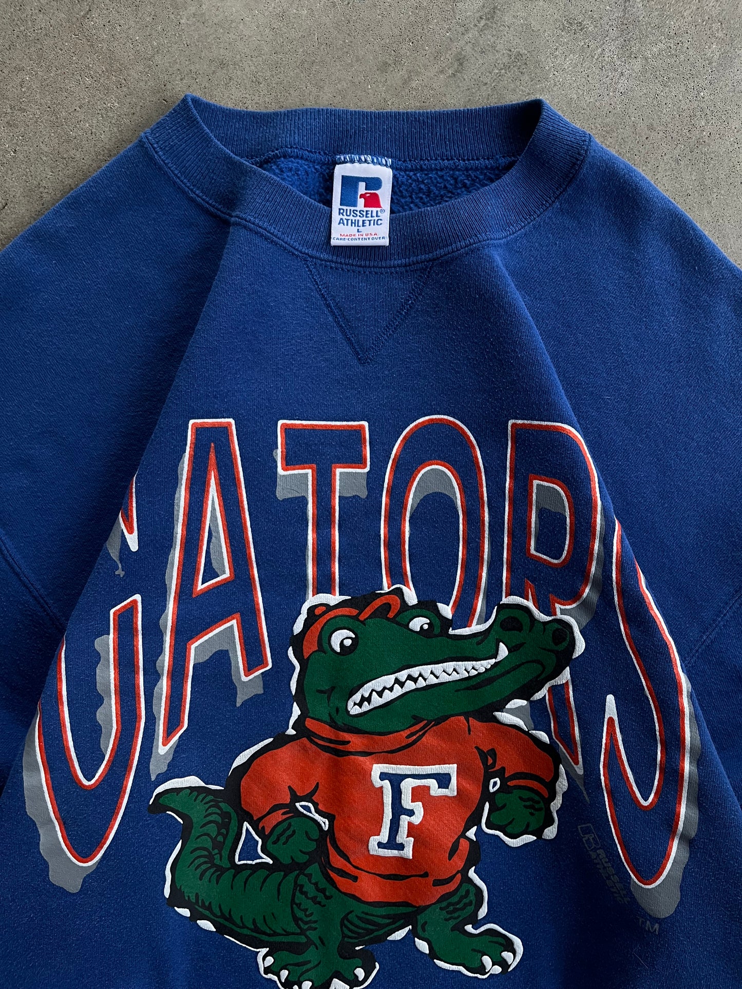 Vintage Russell Athletic Florida Gators Sweatshirt Crewneck - L
