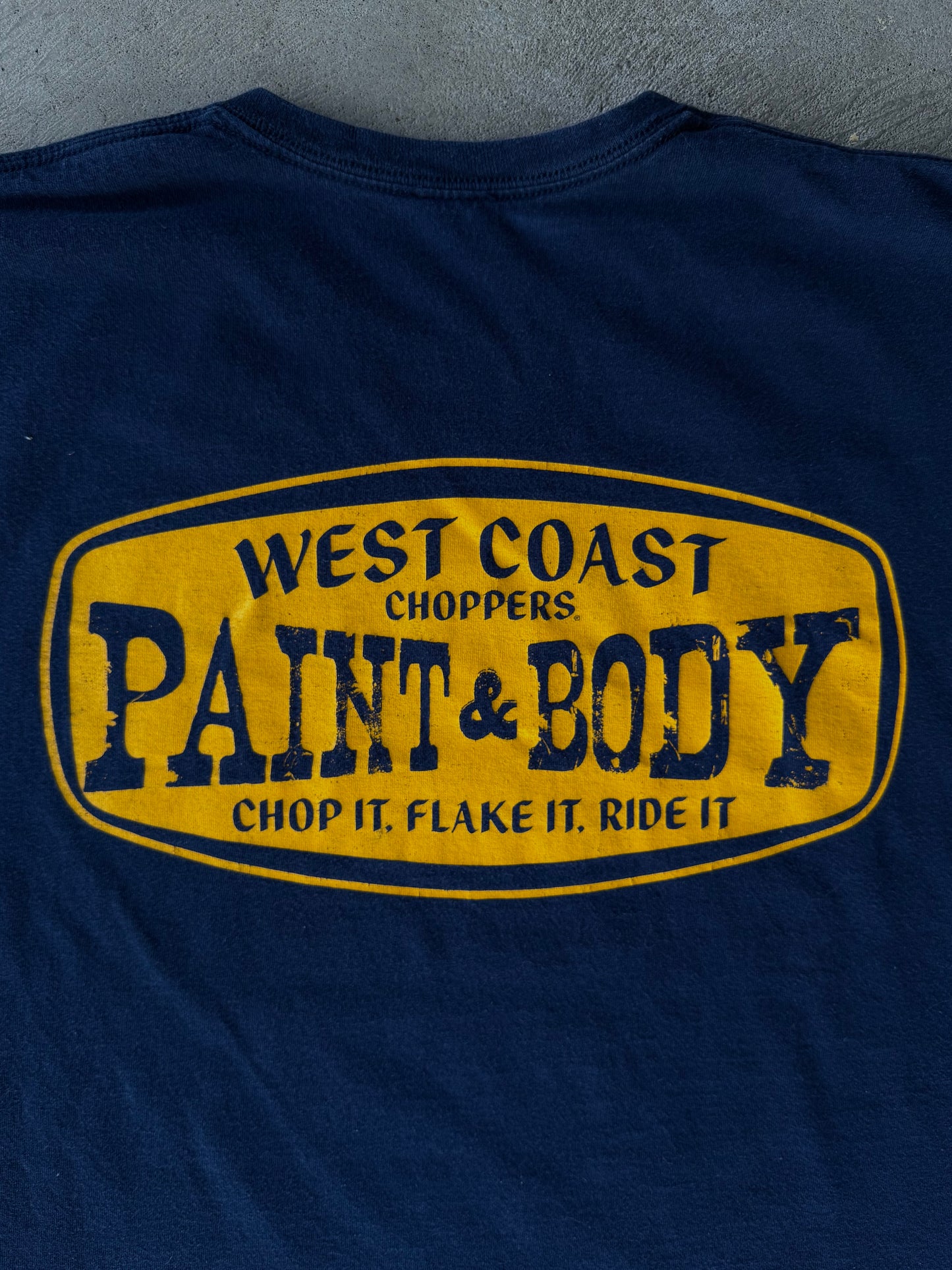 Vintage West Coast Choppers Paint & Body Tee - XL
