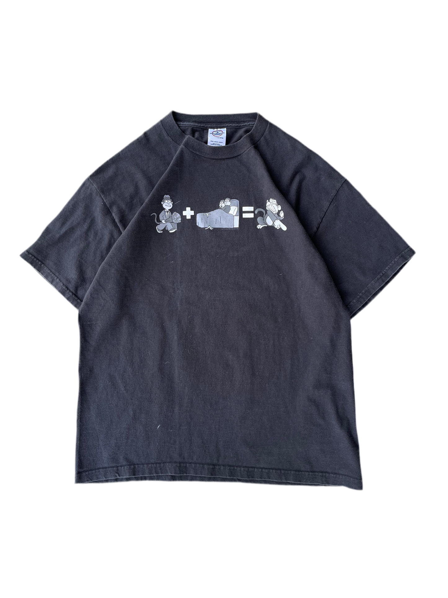 L - Vintage Family Guy Monkey Tee