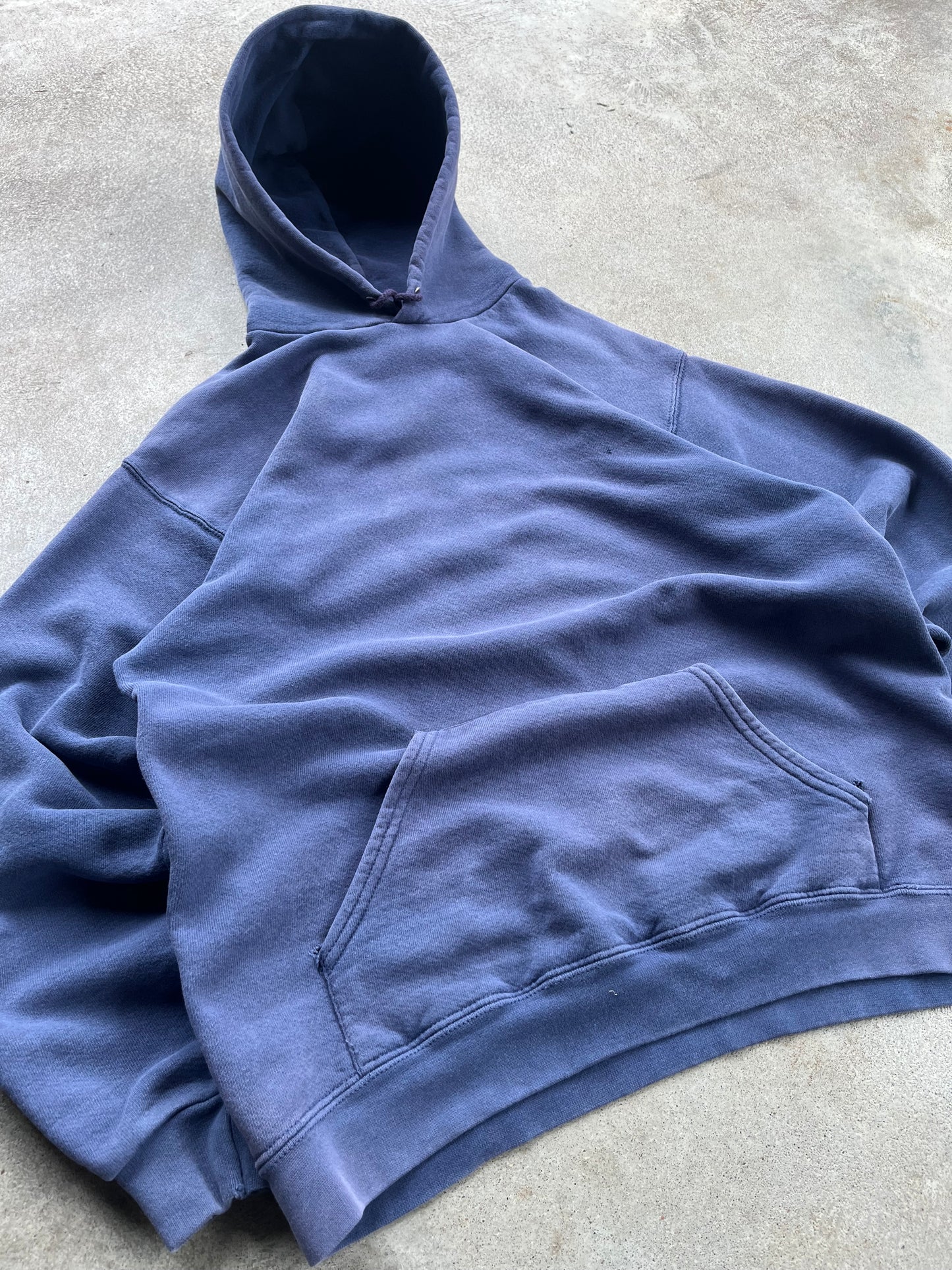 Vintage Lee Blank Hoodie - M