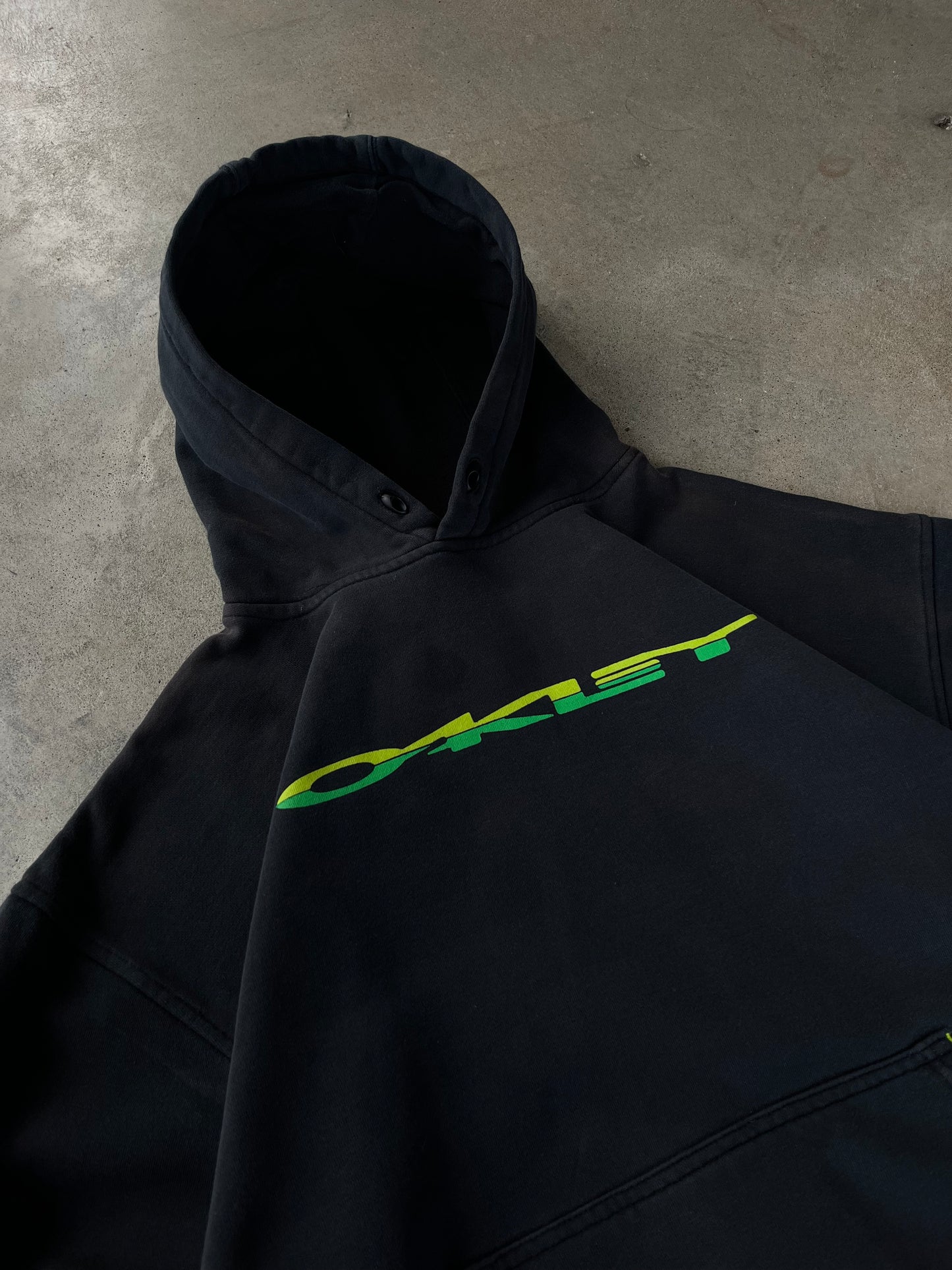 Vintage Oakley Software Hoodie - L