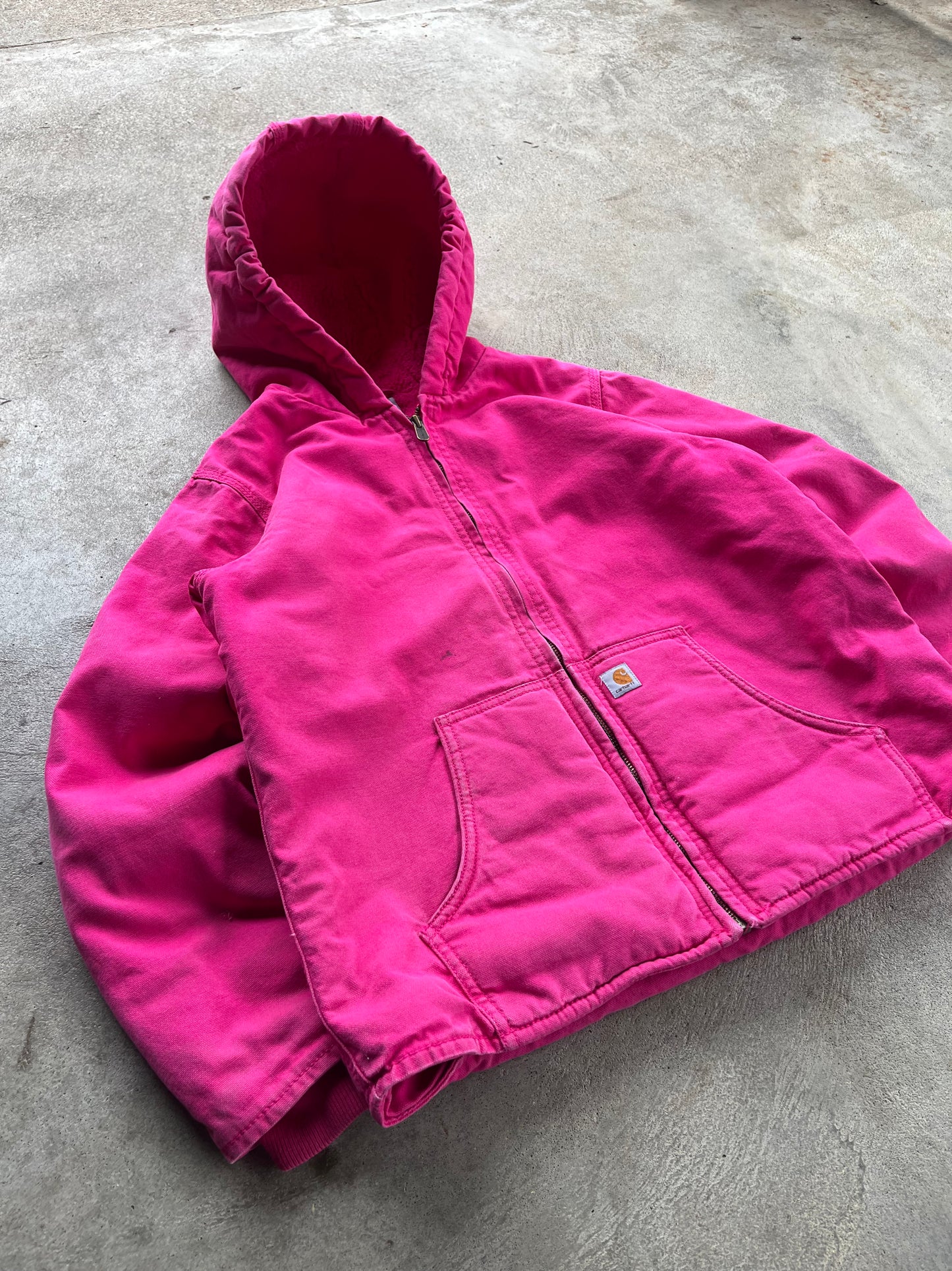 Vintage Women’s Pink Carhartt Jacket - S