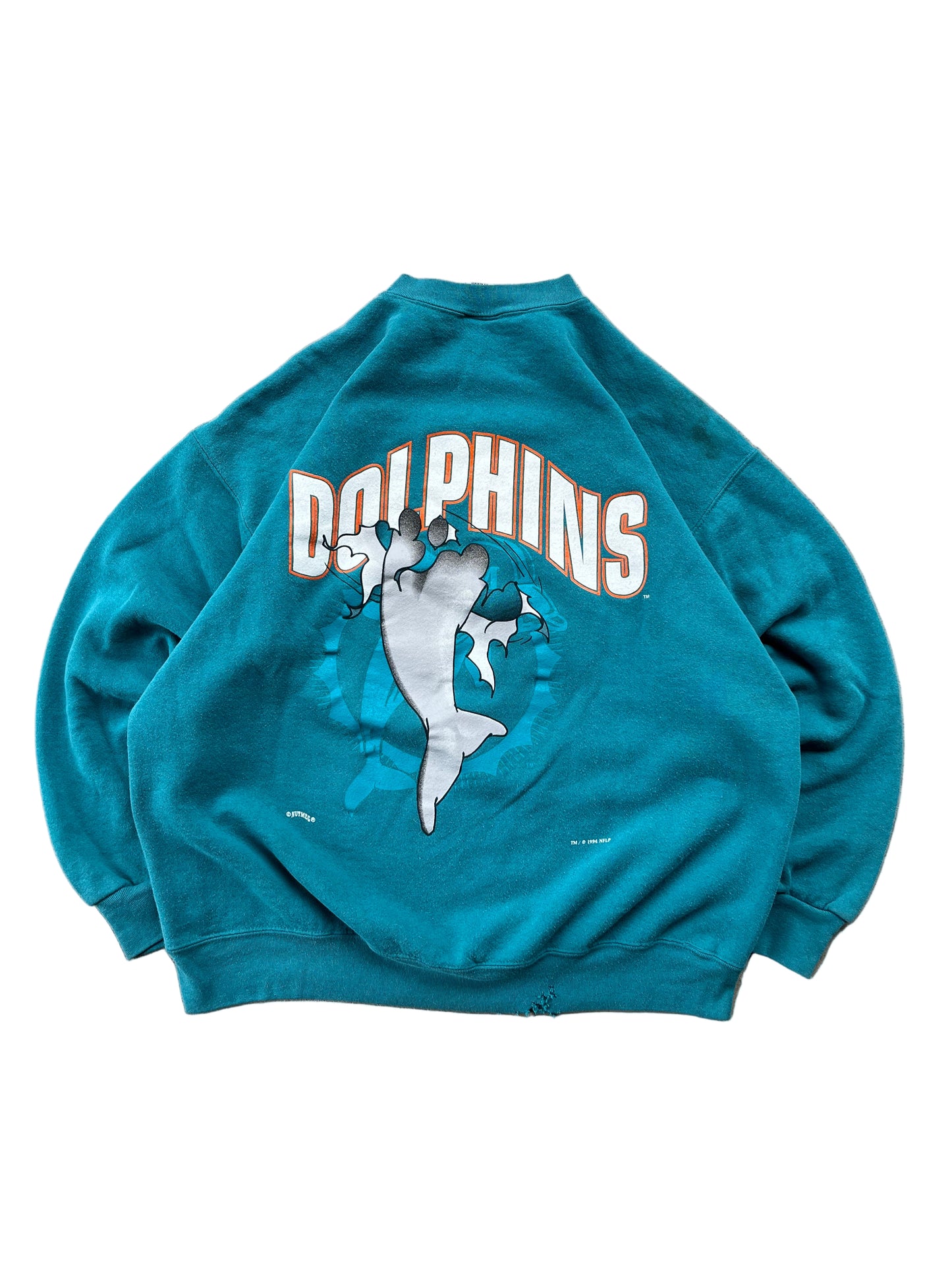 XL - Vintage Miami Dolphins Crewneck
