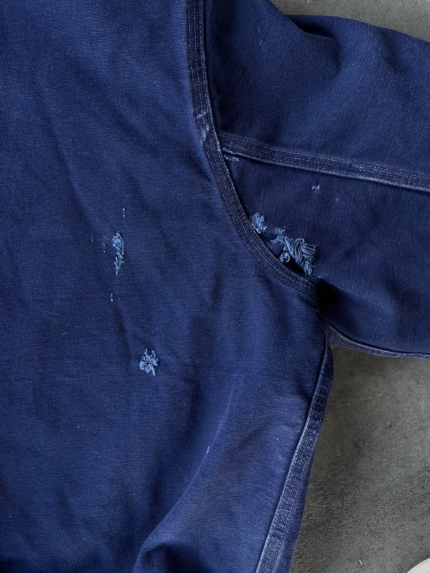 Vintage Blue Carhartt Jacket - L