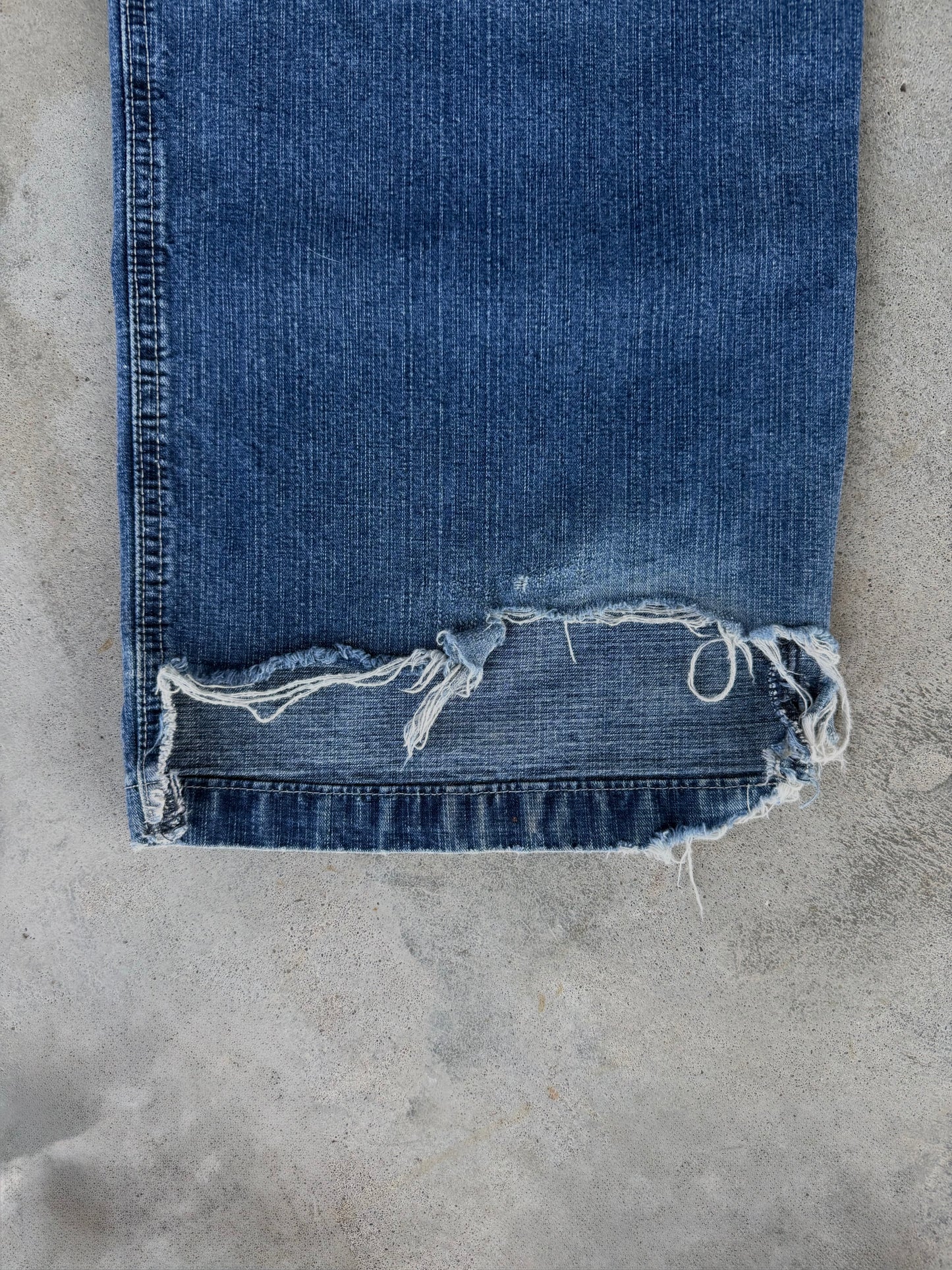 Vintage JNCO Flaming Tribal Baggy Jeans - 34