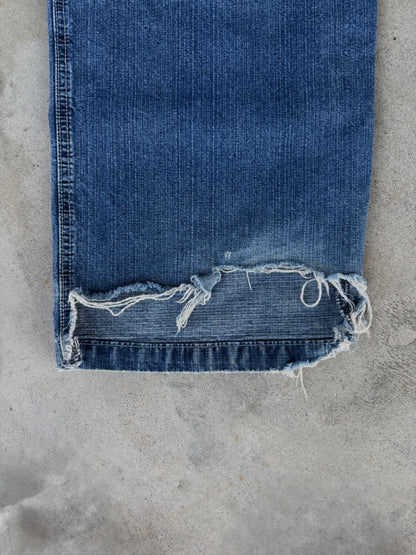 Vintage JNCO Flaming Tribal Baggy Jeans - 34