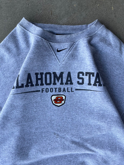 Vintage Oklahoma State University Nike Center Swoosh Hoodie - XL