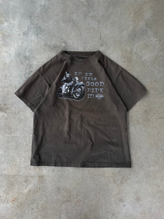 Vintage Harley Davidson Biker Tee - XL