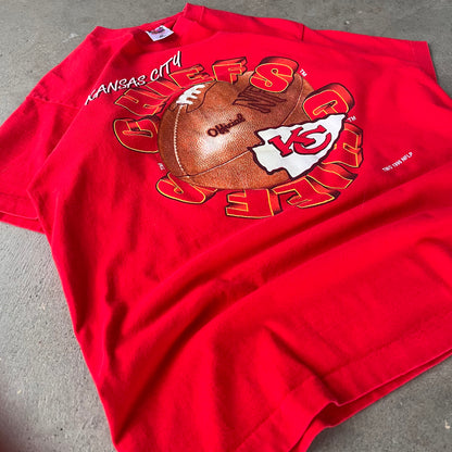 L - Vintage Kansas City Chiefs Fruit Of The Look Tee