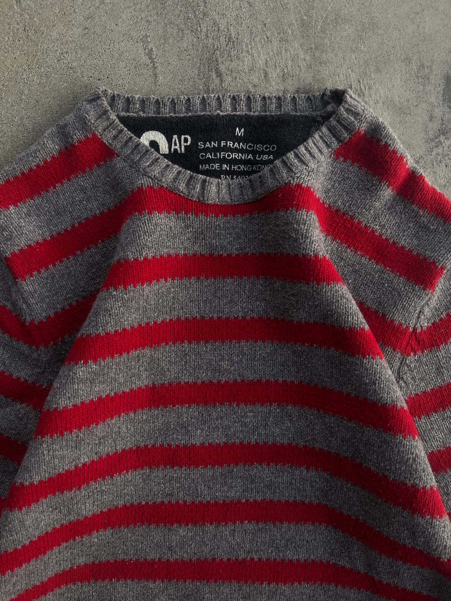 Vintage GAP Striped Sweater - M