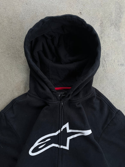Vintage Alpinestars Zip Up Hoodie - L