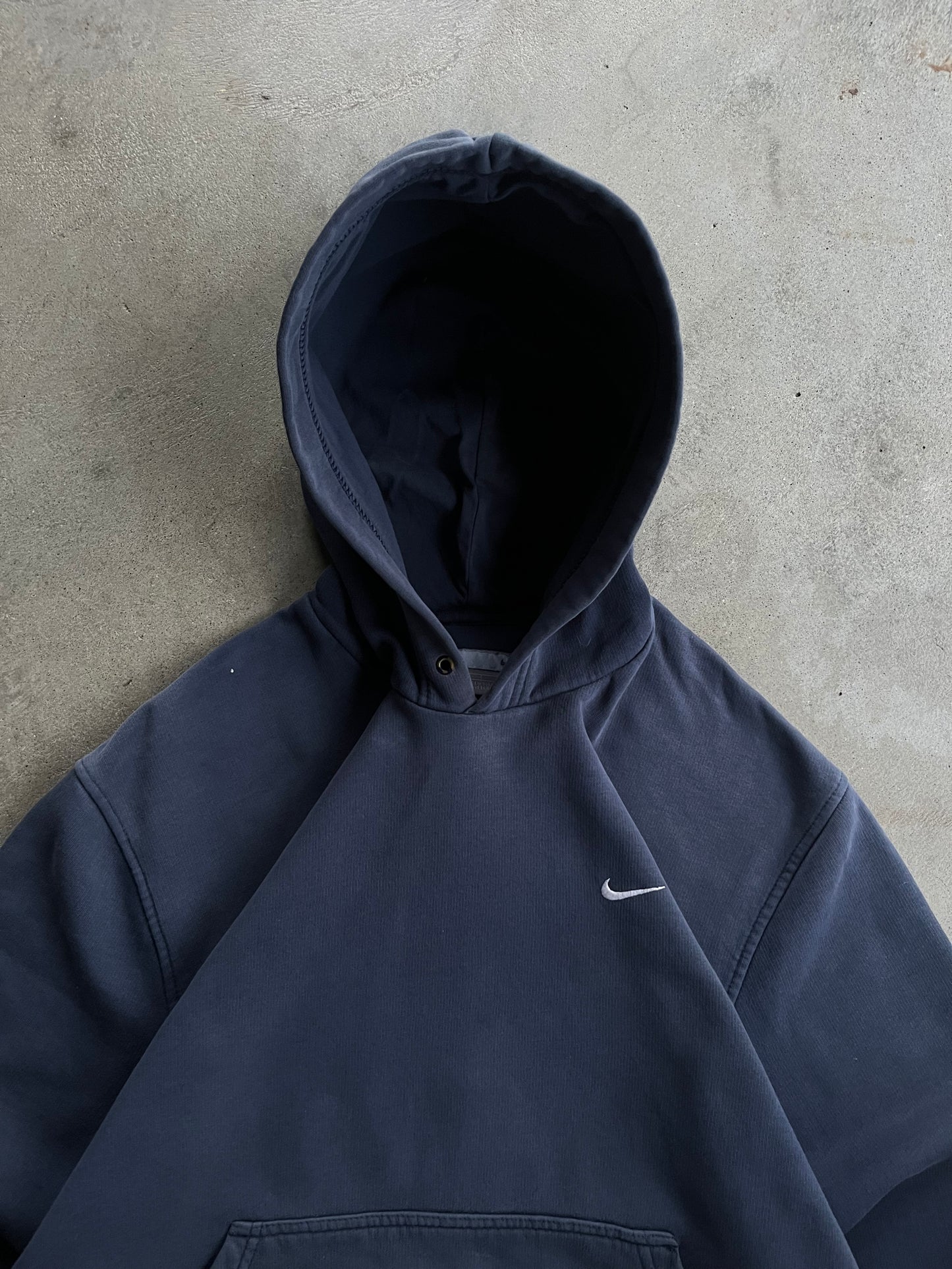 Vintage Nike Embroidered Hoodie - L