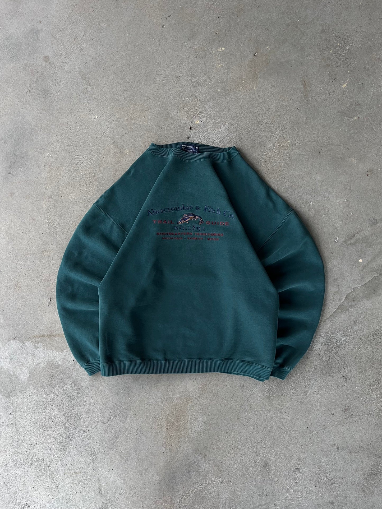 Vintage Abercrombie & Fitch Crewneck Sweatshirt - L