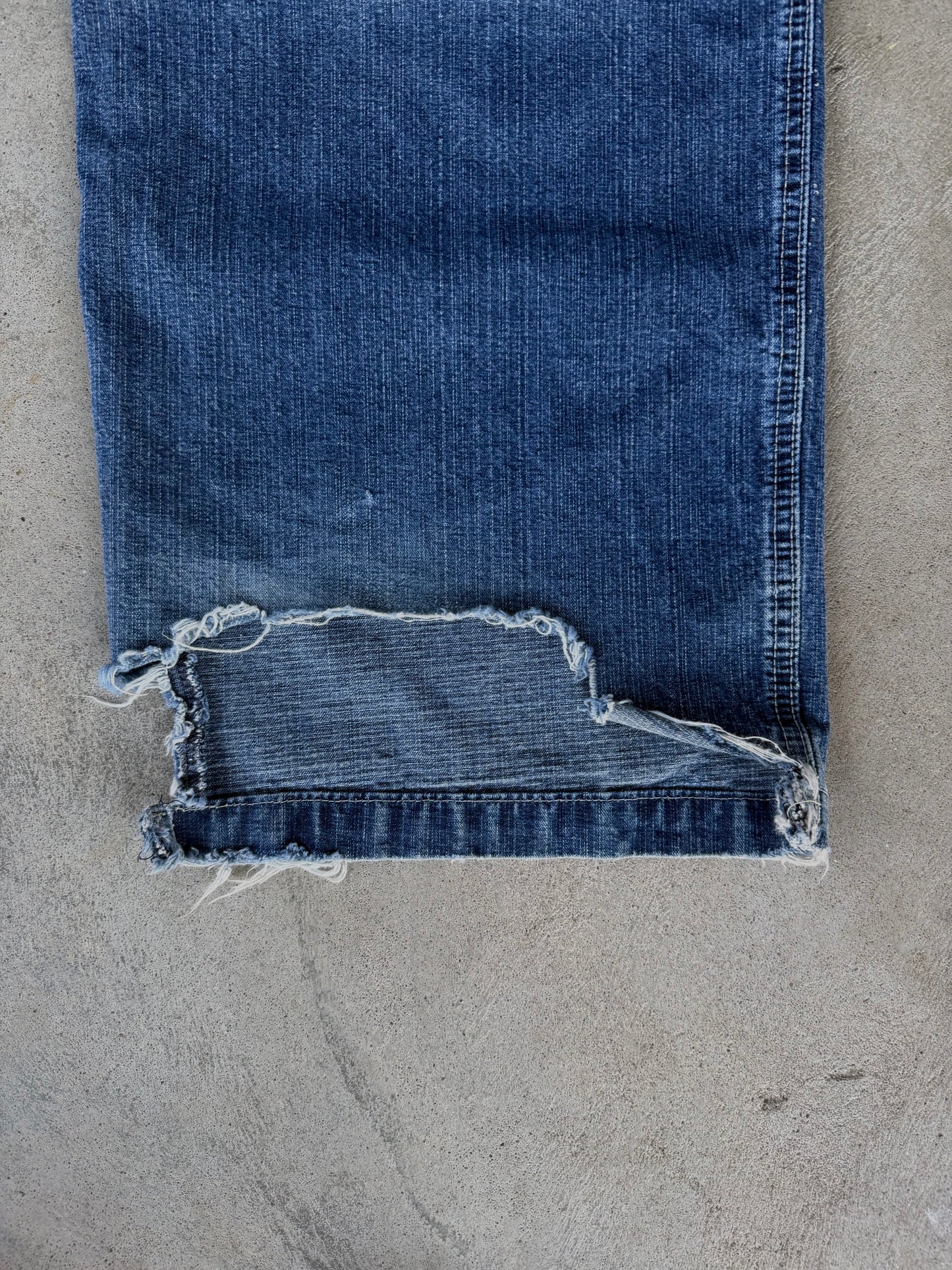 Vintage JNCO Flaming Tribal Baggy Jeans - 34