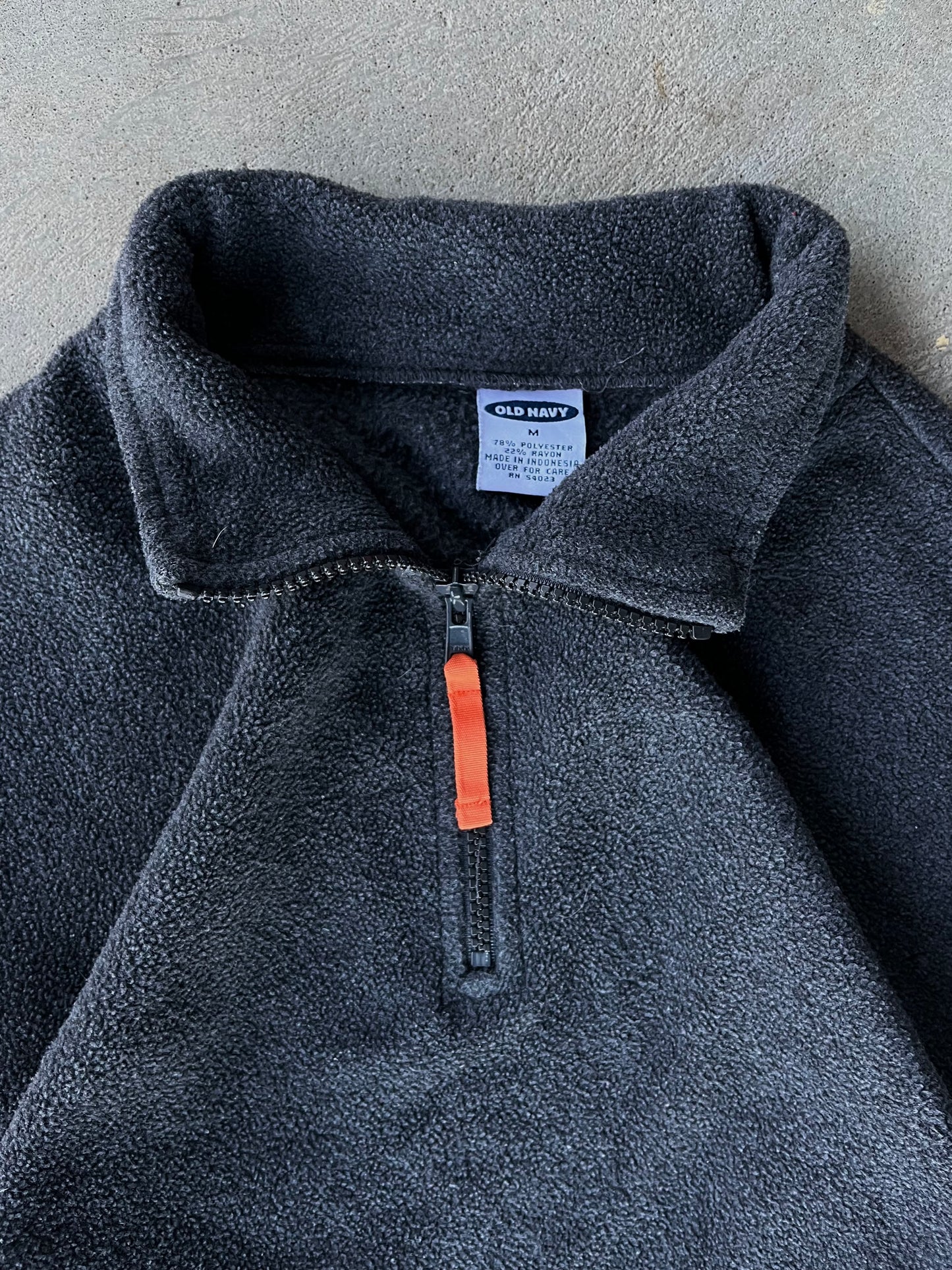 Vintage Old Navy Quarter Zip Fleece Jacket - M
