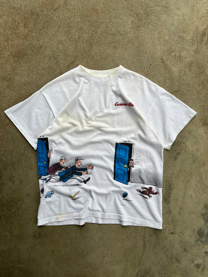 L - Vintage Curious George Tee