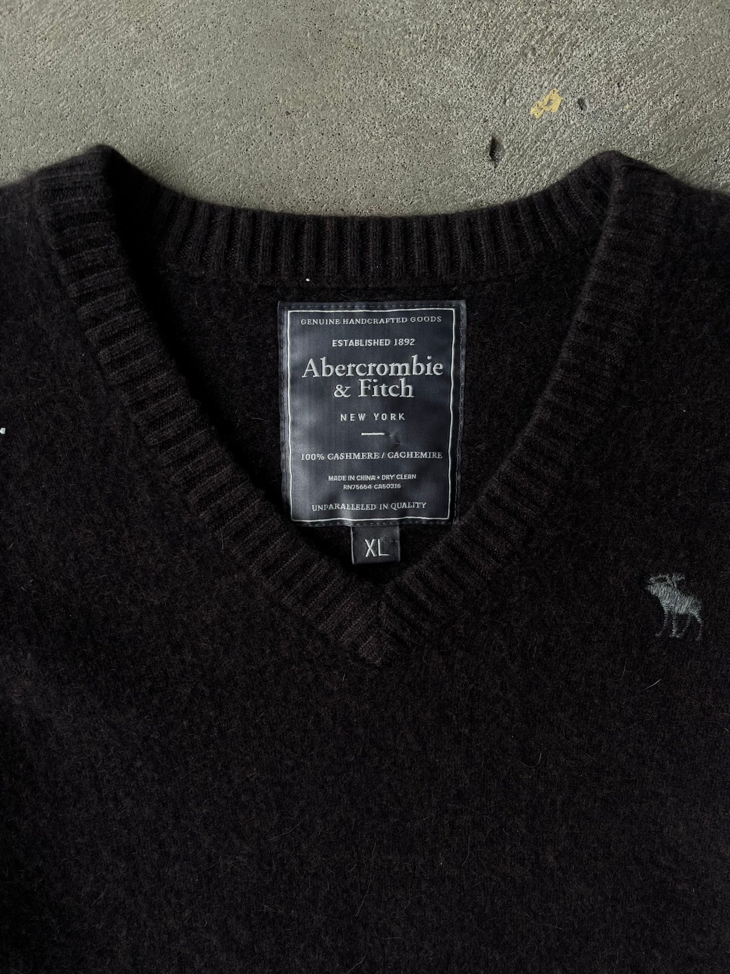 Vintage Abercrombie & Fitch Cashmere Sweater - XL