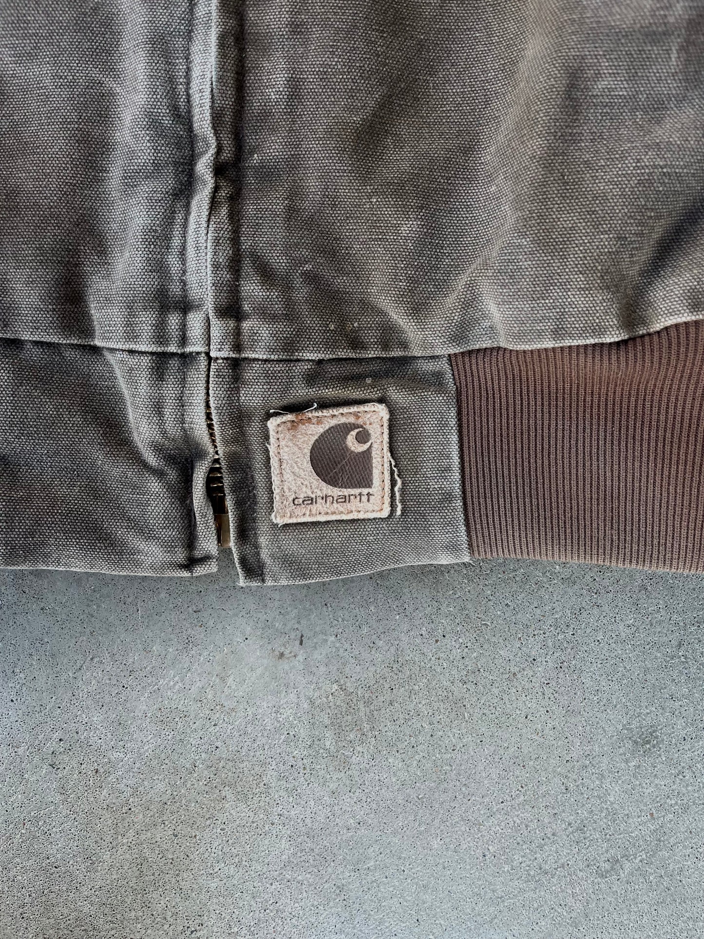 Vintage Brown Faded Carhartt Santa Fe Jacket - XL