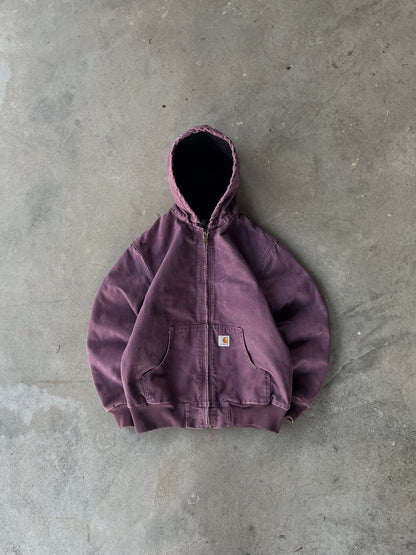 Vintage Purple Carhartt Jacket - M