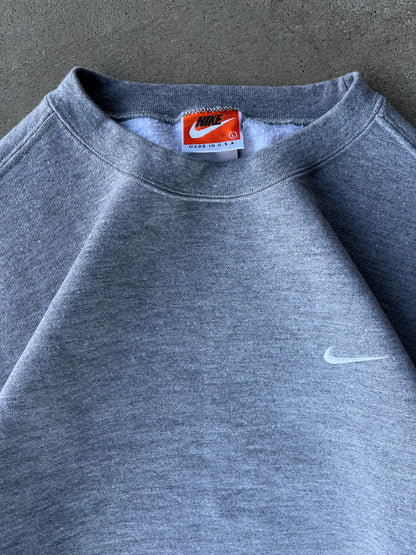Vintage 80s Nike Embroidered Sweatshirt Crewneck - L