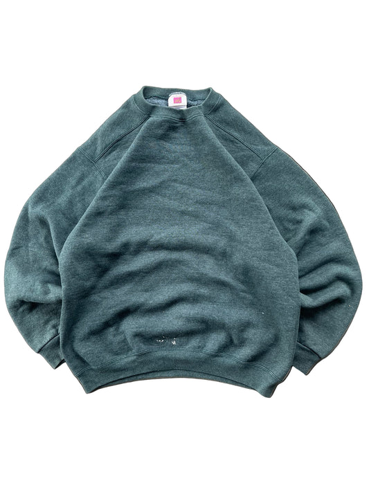 M - Vintage Green Russell Sweatshirt