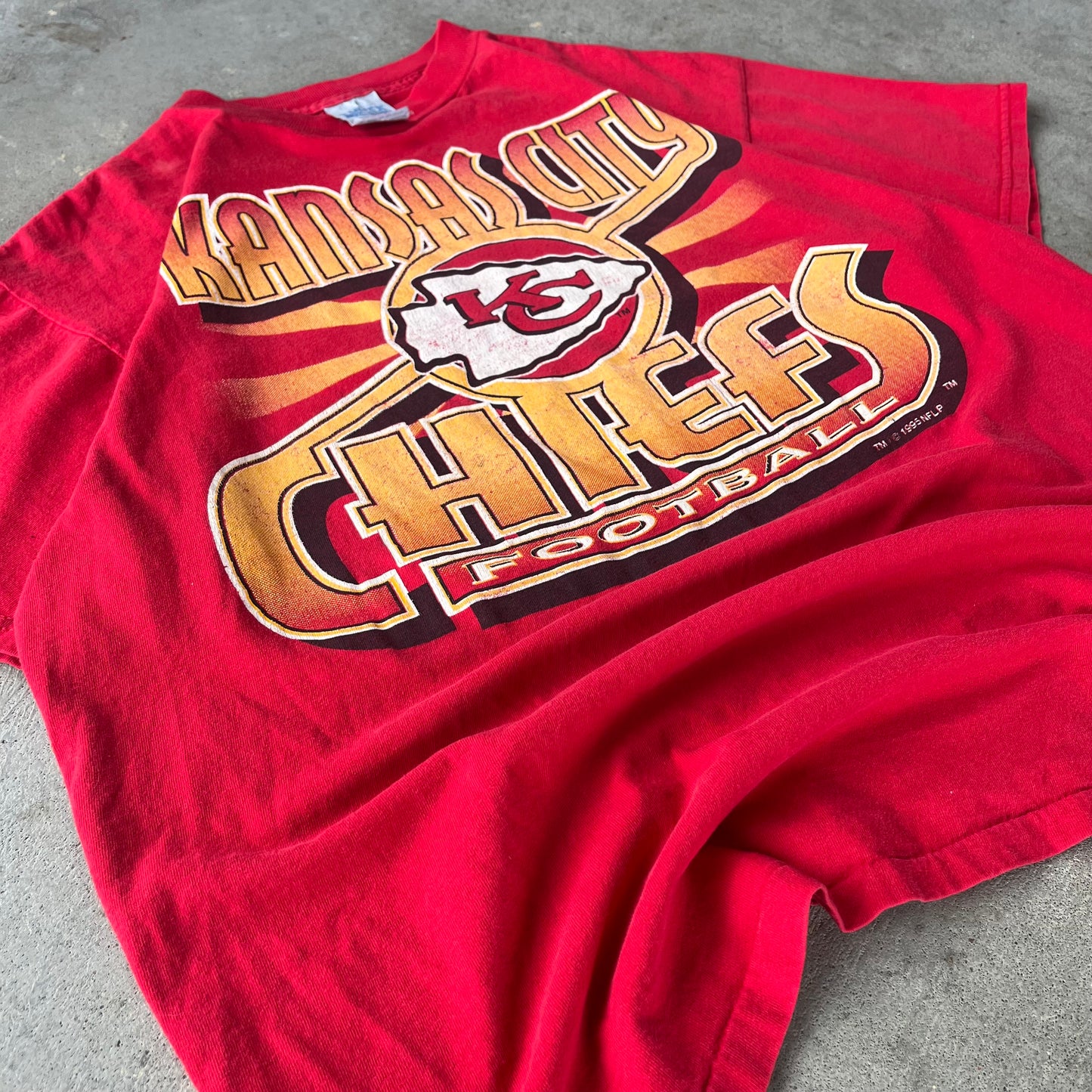 L - Vintage Kansas City Chiefs Tultex Tee