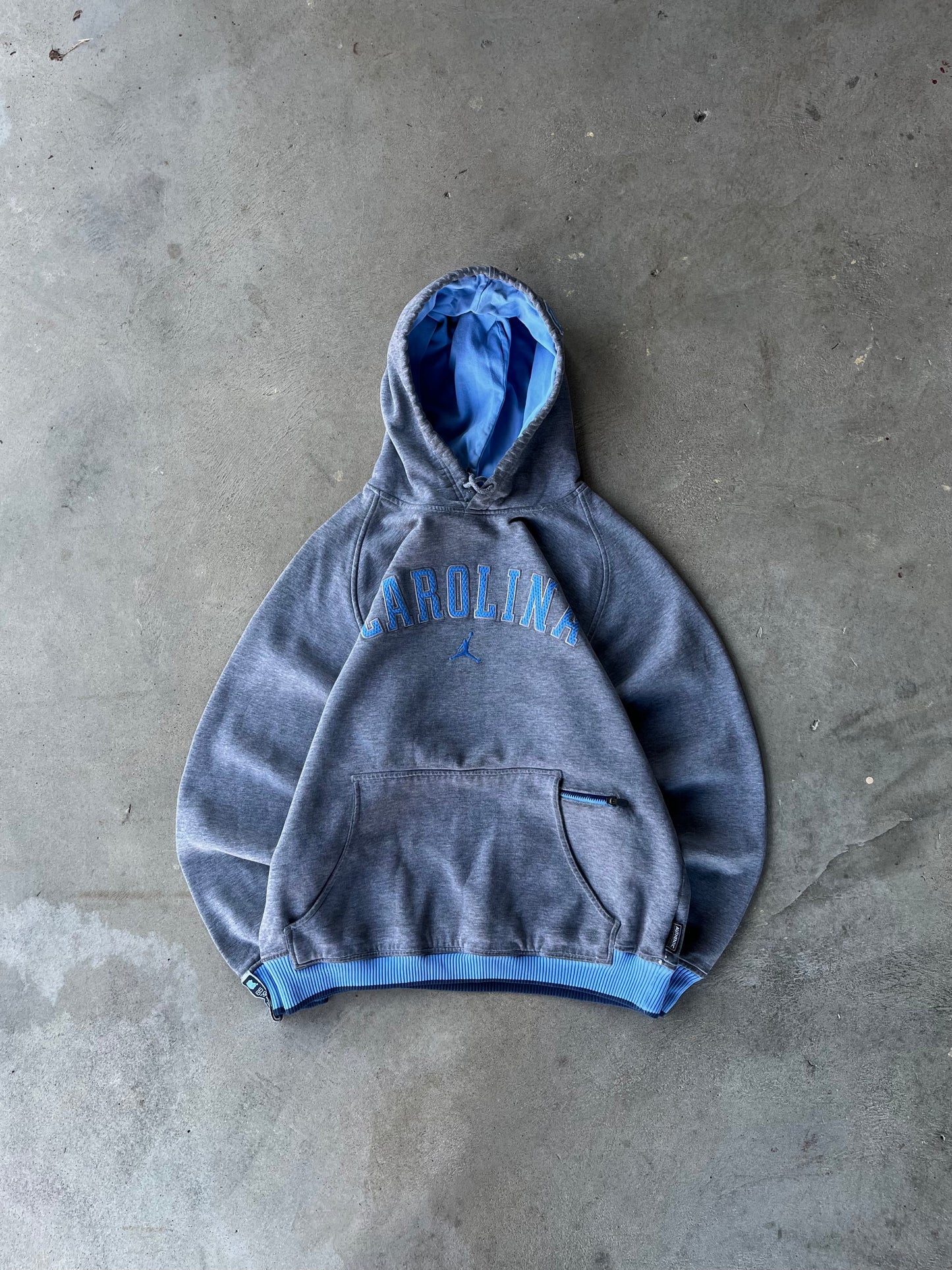 Vintage University of North Carolina Tar Heels Jordan Hoodie - M