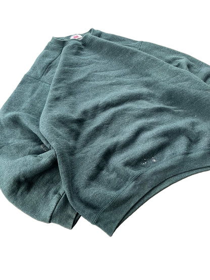 M - Vintage Green Russell Sweatshirt
