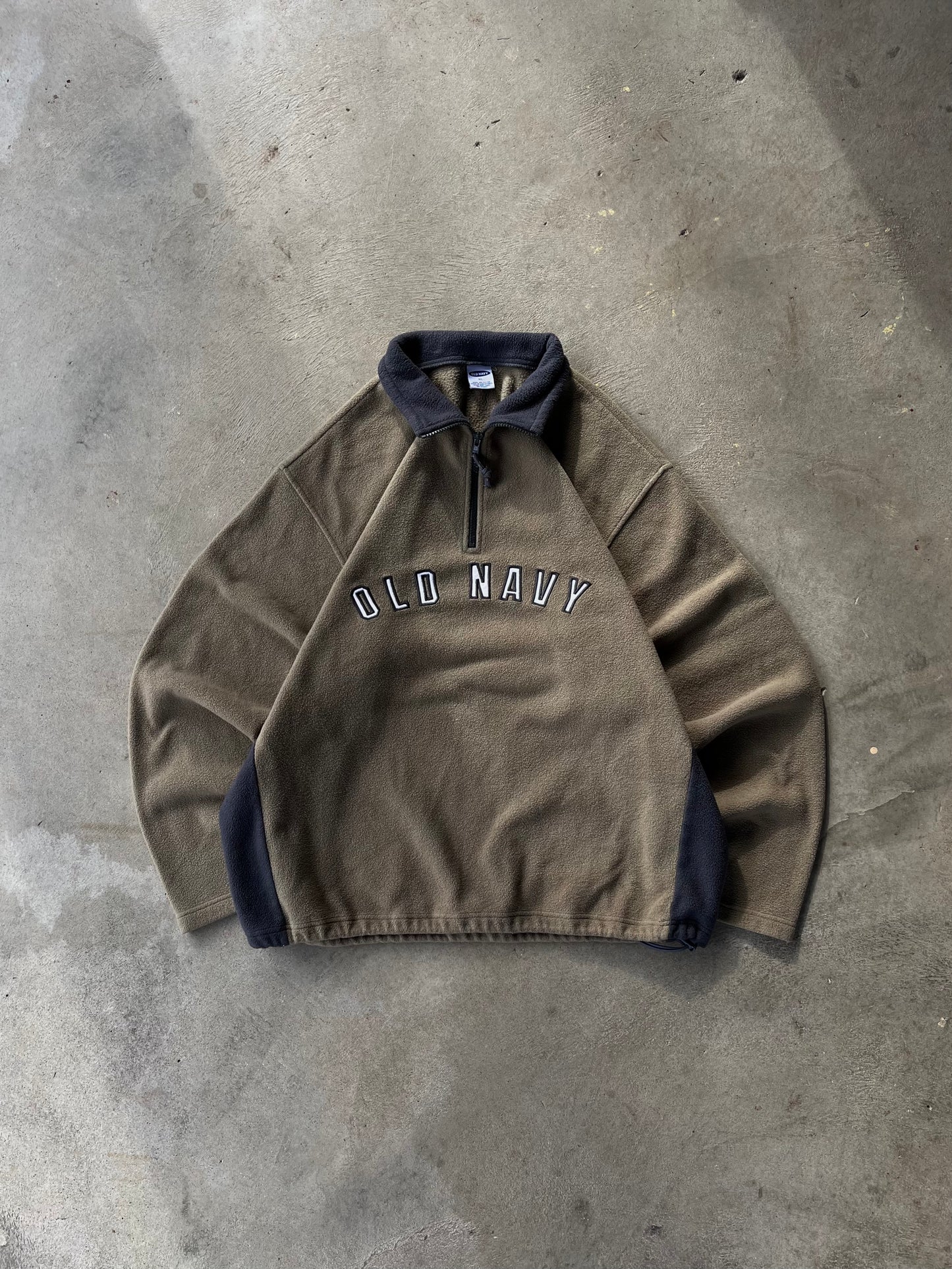 Vintage Old Navy Fleece Quarter Zip - XL