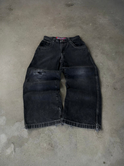 Vintage Rare JNCO Flaming Bulldog Jeans - 28