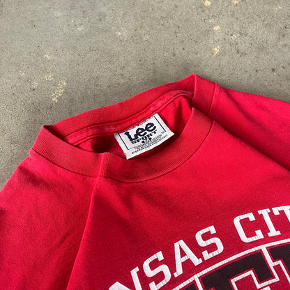 M - Vintage Kansas City Chiefs Lee Sports Tee