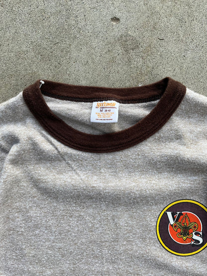 M - Vintage BSA Varsity Scout Ringer Tee