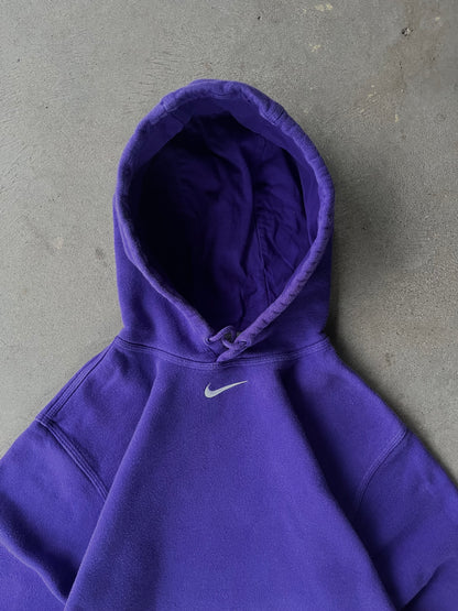 Vintage Nike Center Swoosh Hoodie - L