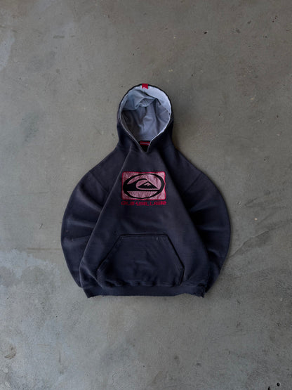 Vintage Faded Distressed Rare Quiksilver Hoodie - L