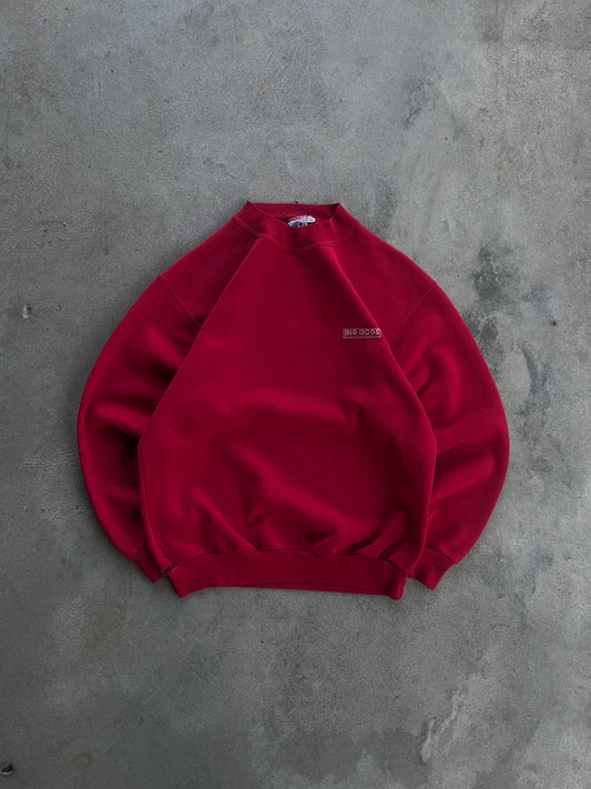 Vintage Red Big Dogs Sweatshirt Crewneck - M