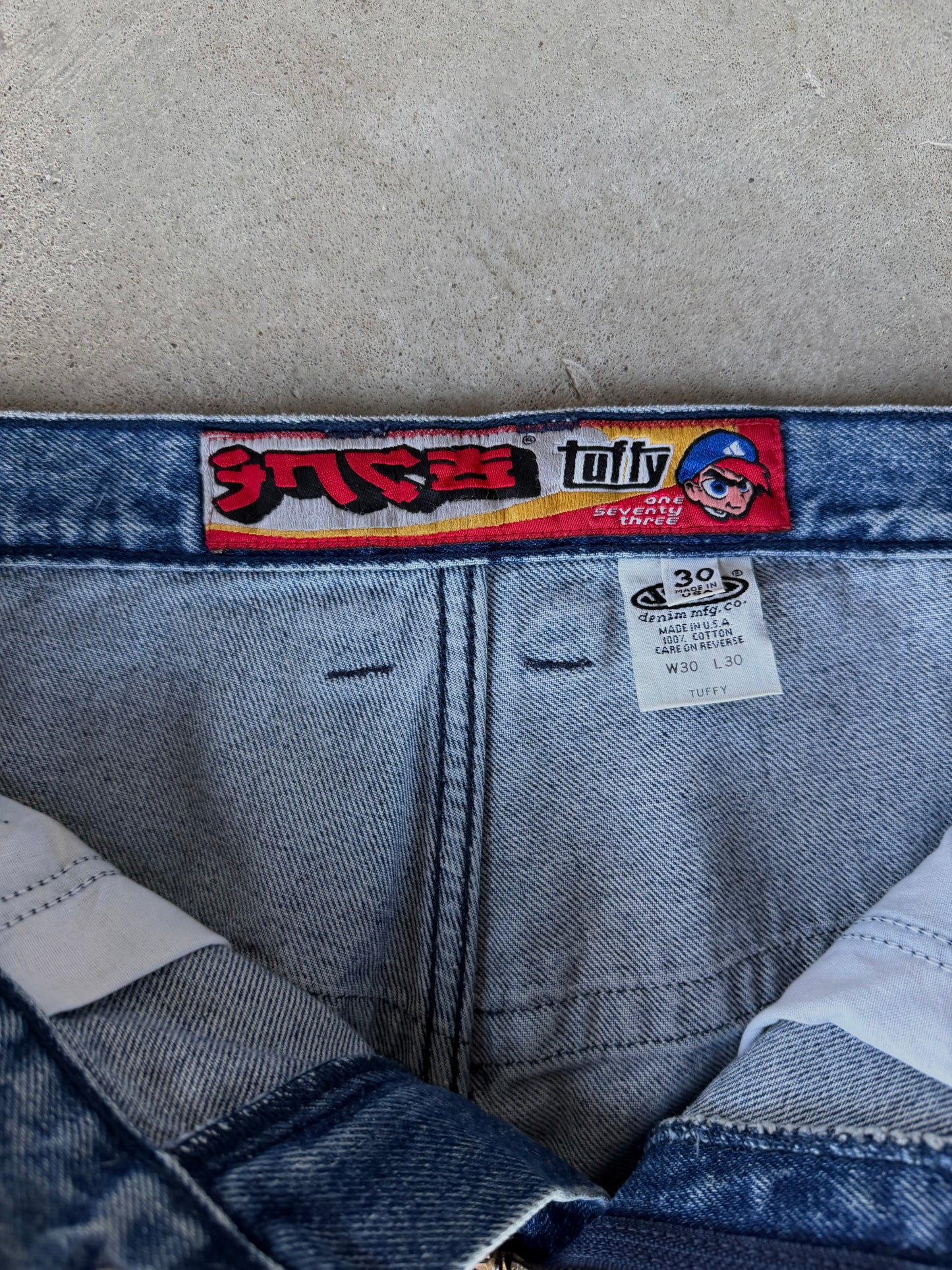 Vintage Rare JNCO Tuffy Baggy Jeans - 30x30