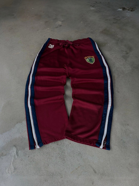 Vintage Abercrombie & Fitch Striped Baggy Sweatpants - S