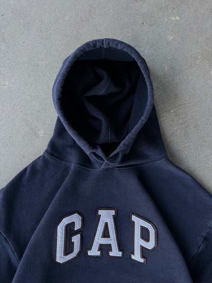 Vintage GAP Embroidered Hoodie - XL