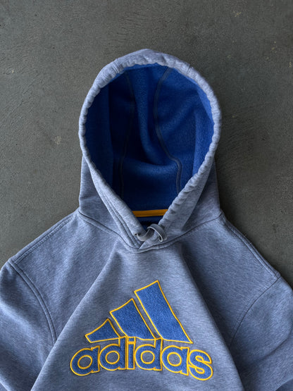 Vintage Adidas Embroidered Hoodie - XL