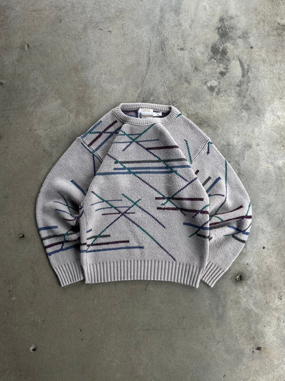 Vintage London Fog Knitted Sweater - M