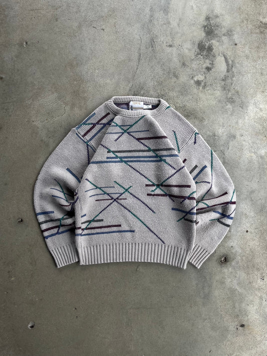 Vintage London Fog Knitted Sweater - M