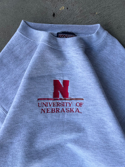 Vintage University of Nebraska Huskers Crewneck Sweatshirt - M