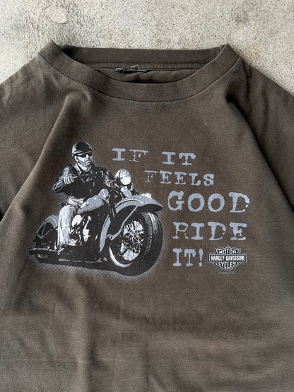 Vintage Harley Davidson Biker Tee - XL