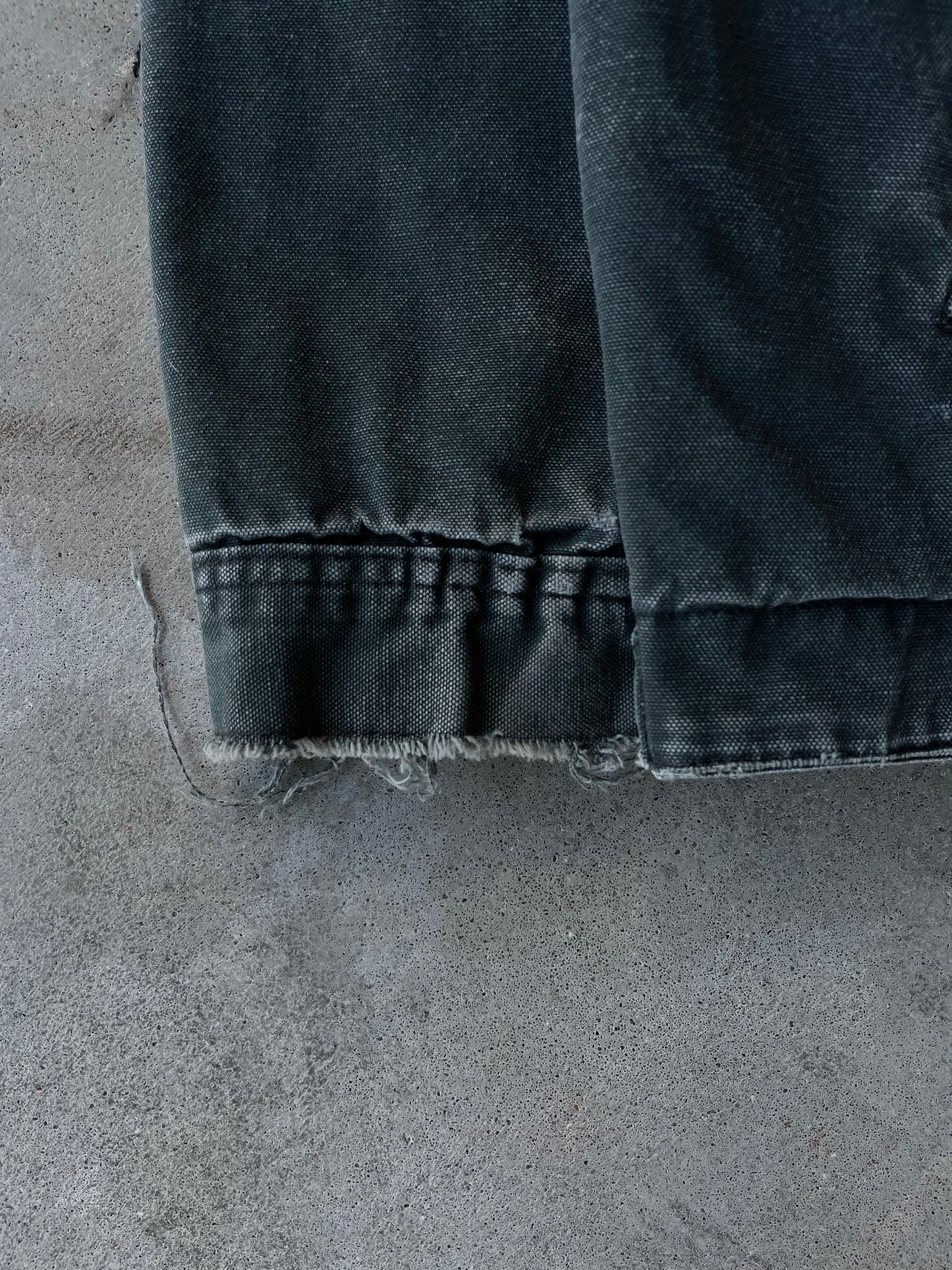 Vintage Faded Green KEY Carhartt Detroit Style Jacket - L