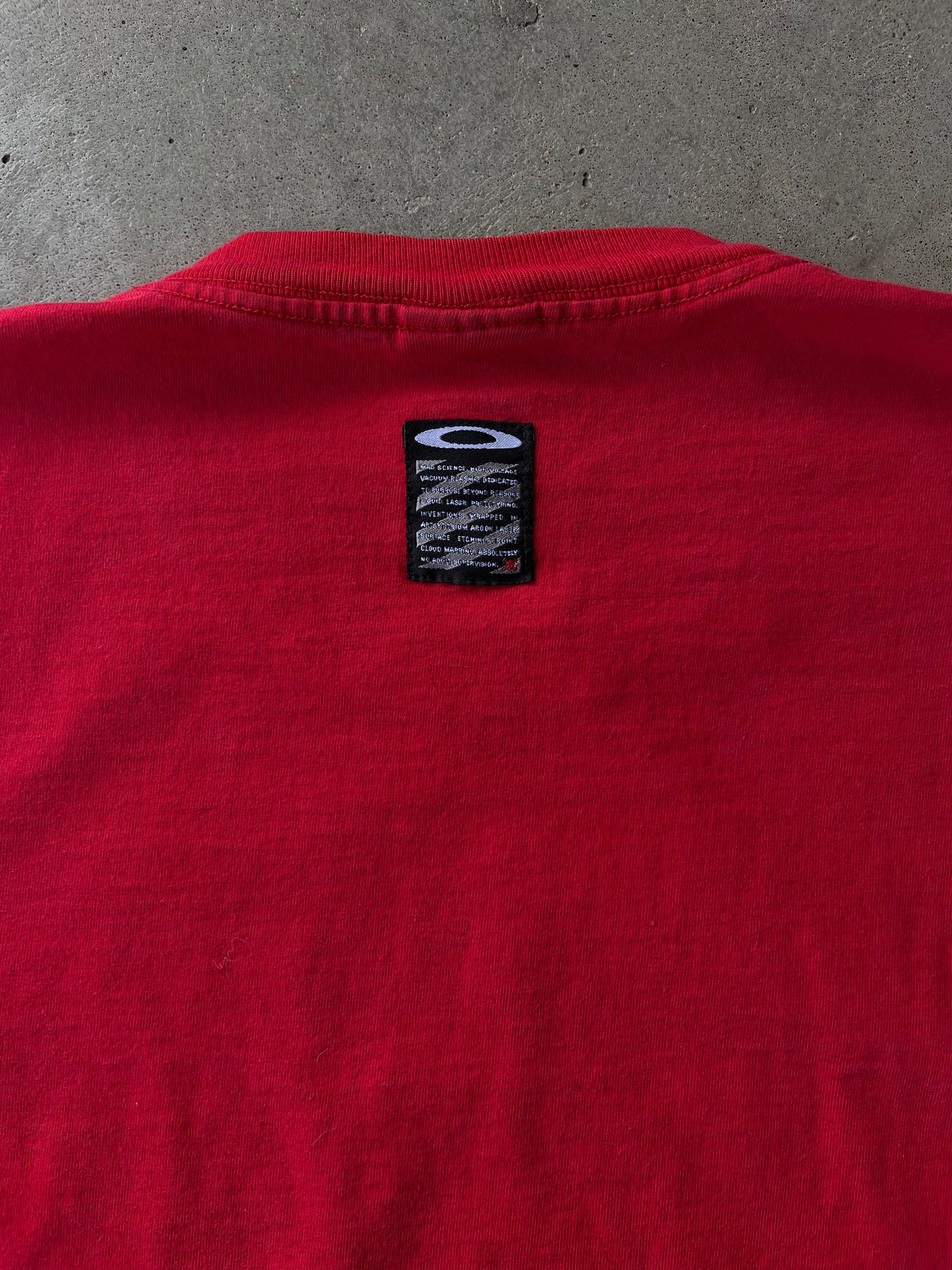 Vintage Oakley Software Red Tee - XL