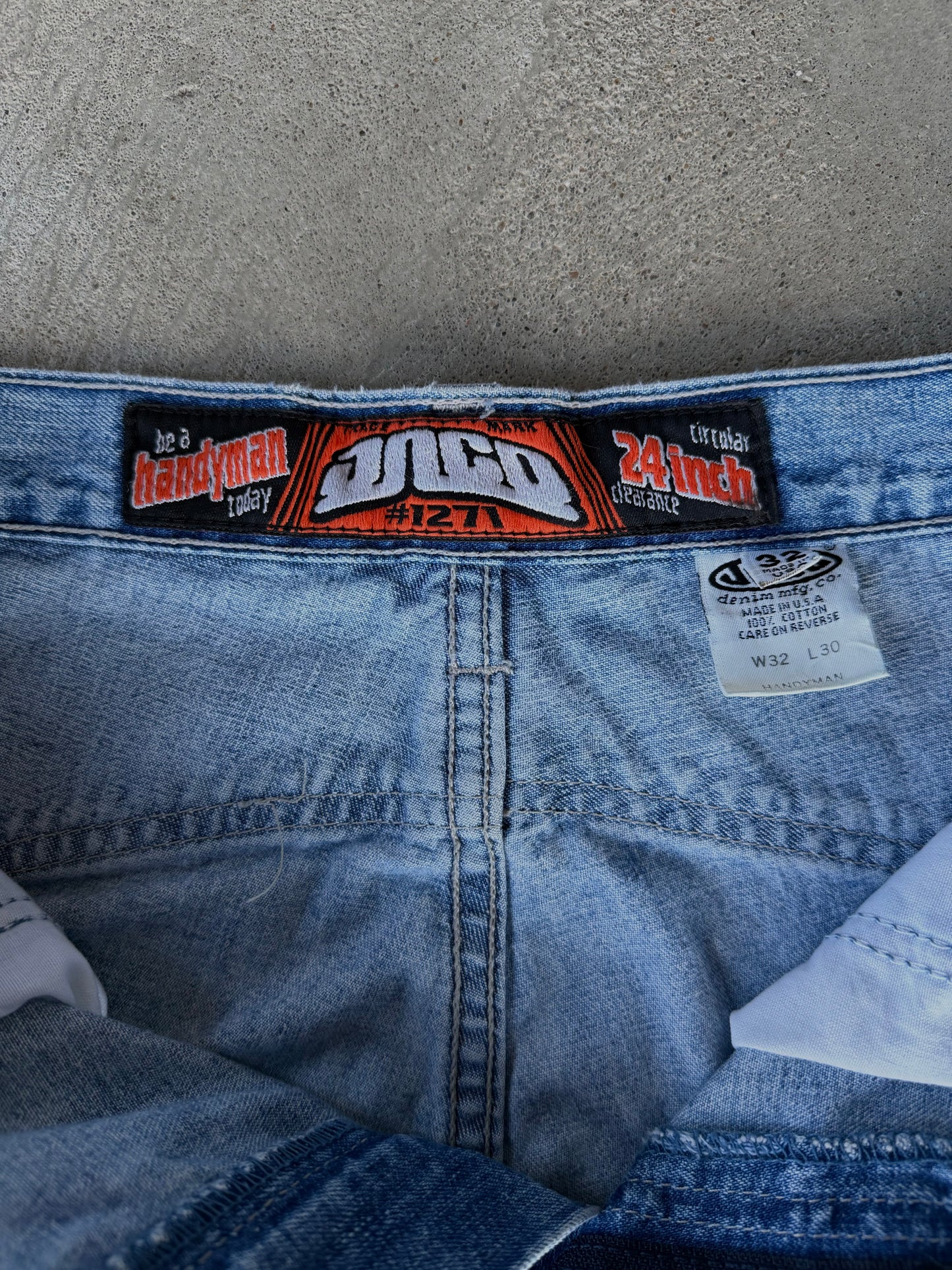 Vintage Rare JNCO Handyman Baggy Jeans - 32x30