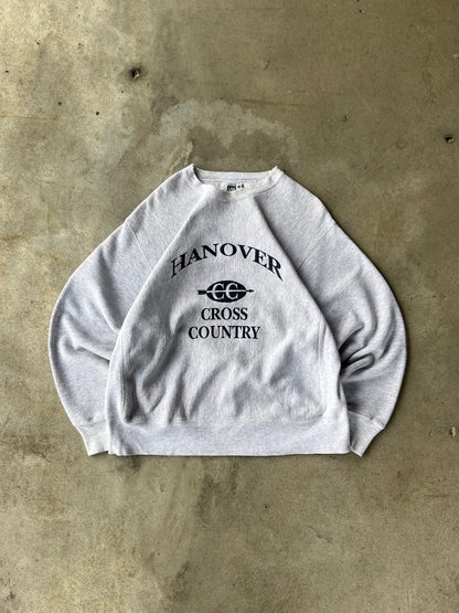 Vintage Cross Country Reverse Weave Crewneck Sweatshirt - XL