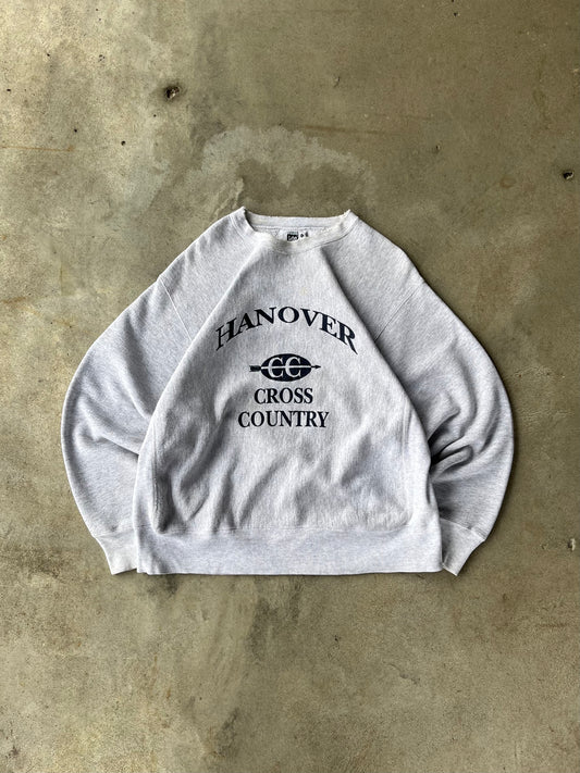Vintage Cross Country Reverse Weave Crewneck Sweatshirt - XL