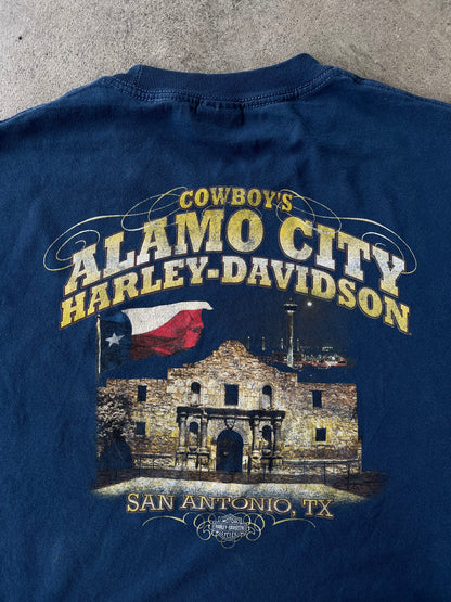 Vintage Harley Davidson Boxy Pocket Tee - XL